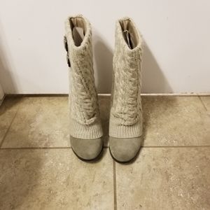 Steve Madden Sweater Boots sz 8